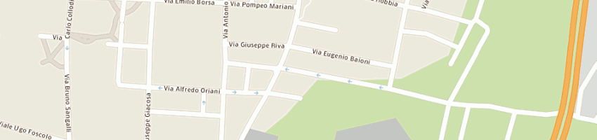 Mappa della impresa fuscaldo luigi a MONZA