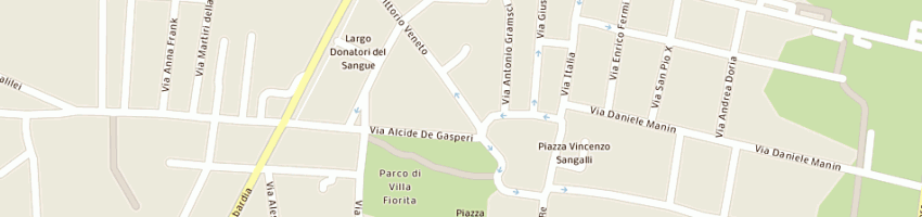 Mappa della impresa studio colombo a MONZA