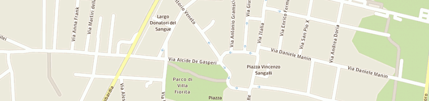 Mappa della impresa eurocoopservice soc coop a rl a BRUGHERIO