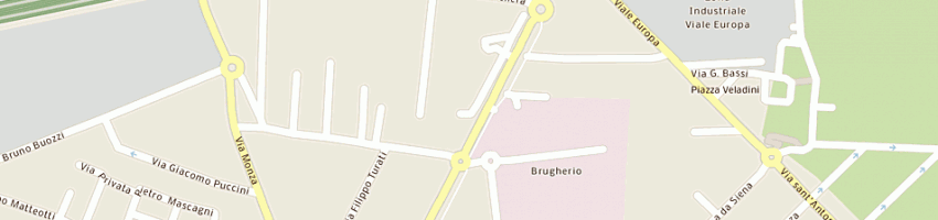Mappa della impresa instalman di rosa stefano a BRUGHERIO