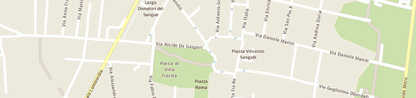 Mappa della impresa poesie sas di cristina missaglia e c a BRUGHERIO