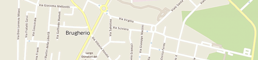 Mappa della impresa florida snc di vergani rolando e c a BRUGHERIO