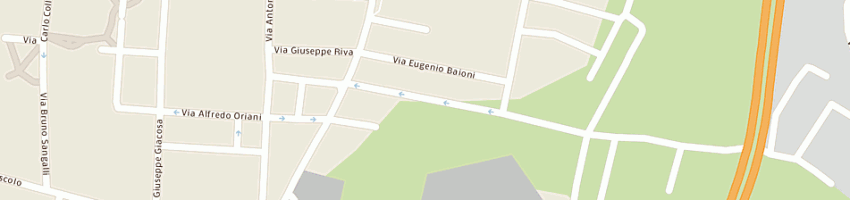 Mappa della impresa associazione cederna 91 a MONZA