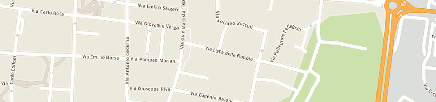 Mappa della impresa copp unione di trezzo sull'adda scrl a MONZA