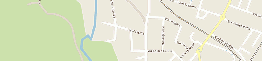 Mappa della impresa radaelli ambrogio sas di cantu' vincenzo e c a VILLASANTA
