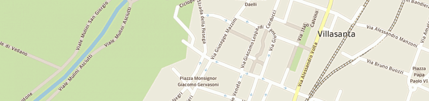 Mappa della impresa ottica mazzini sas di geroni ruggero a VILLASANTA