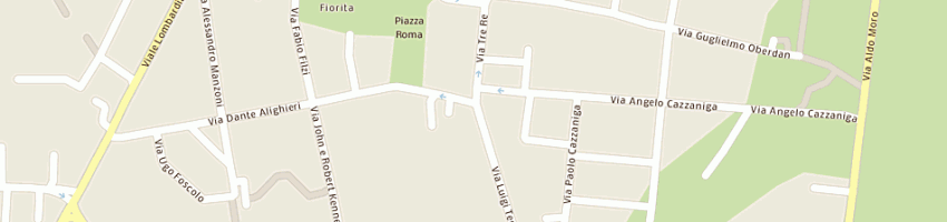 Mappa della impresa ribo studio fotografico a BRUGHERIO