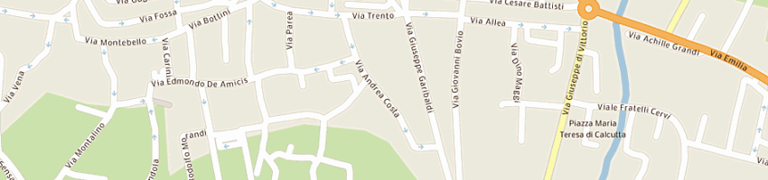 Mappa della impresa carrozzeria pasquali renzo a STRADELLA