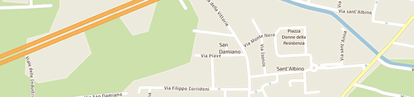 Mappa della impresa fumagalli guarnizioni sas di cesare fumagalli e c a BRUGHERIO