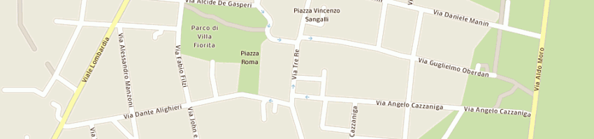 Mappa della impresa color point di isella aurelio a BRUGHERIO