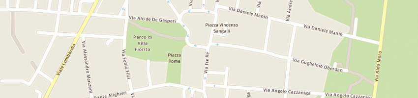 Mappa della impresa frigerio claudio e c snc a BRUGHERIO
