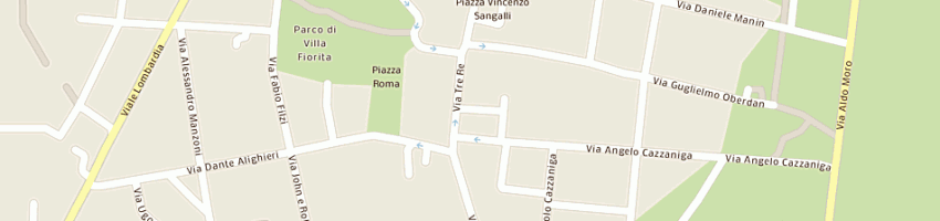 Mappa della impresa lecchi dssa maristella a BRUGHERIO