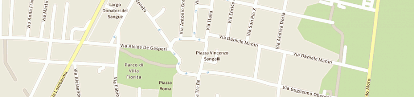 Mappa della impresa onoranze funebri angelo caprotti di caprotti angelo e c snc a BRUGHERIO