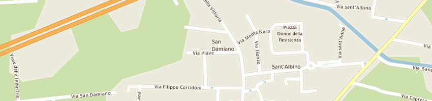 Mappa della impresa spes (srl) a MONZA
