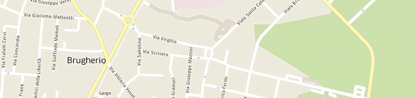 Mappa della impresa poste italiane spa a BRUGHERIO