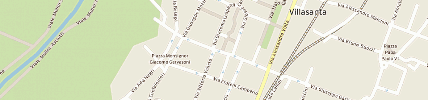 Mappa della impresa assoc volontari italiani sangue a VILLASANTA