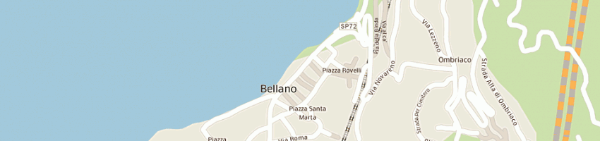 Mappa della impresa uffici giudiziari a BELLANO