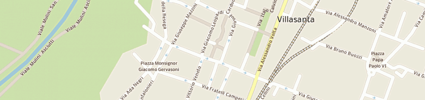 Mappa della impresa pasticceria del borgo di borgonovo paolo a VILLASANTA