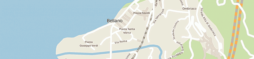 Mappa della impresa pasticceria lorla a BELLANO