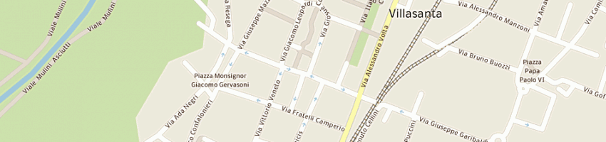 Mappa della impresa barzaghi elettrodomestici sas di giorgio barzaghi e c a VILLASANTA