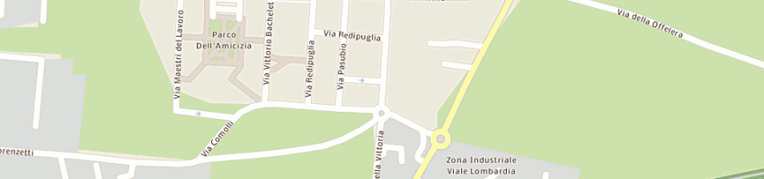 Mappa della impresa omas stampi srl a BRUGHERIO