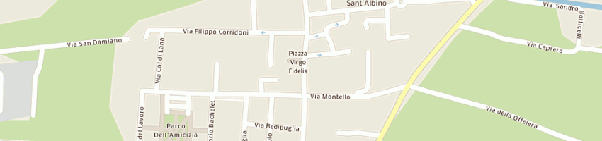 Mappa della impresa santo tommaso a BRUGHERIO