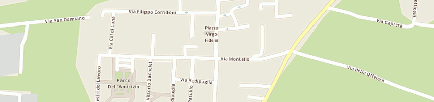 Mappa della impresa larinrottami di polignino antonio a BRUGHERIO