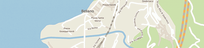 Mappa della impresa chiesa prepositurale ss nazaro e celso mm a BELLANO