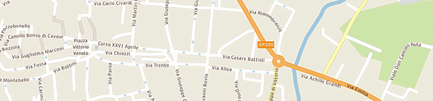 Mappa della impresa kanawy ibrahim marai saad a PAVIA