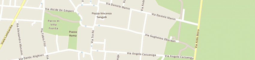 Mappa della impresa igloo snc di saccomani delia e c a BRUGHERIO