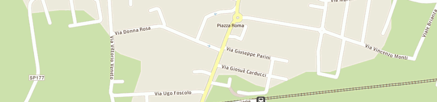 Mappa della impresa cooperativa italiana di ristorazione scrl a LESMO
