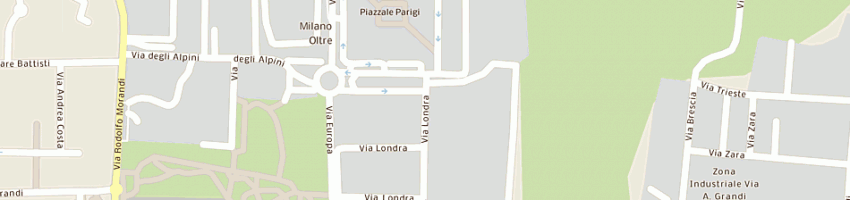 Mappa della impresa air france a SEGRATE