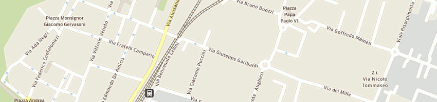 Mappa della impresa comea zorloni piergiorgio e luigi (snc) a VILLASANTA