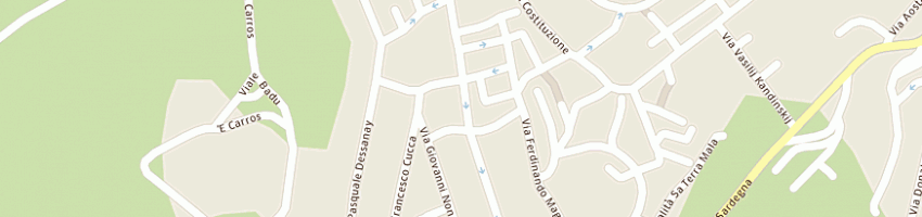 Mappa della impresa vetar srl a NUORO