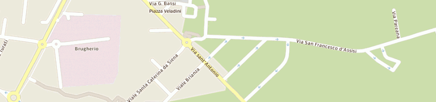 Mappa della impresa cai brugherio a BRUGHERIO