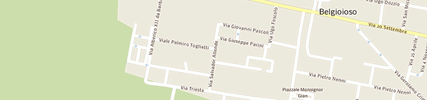 Mappa della impresa pacchiarotti paolo (spa) a BELGIOIOSO