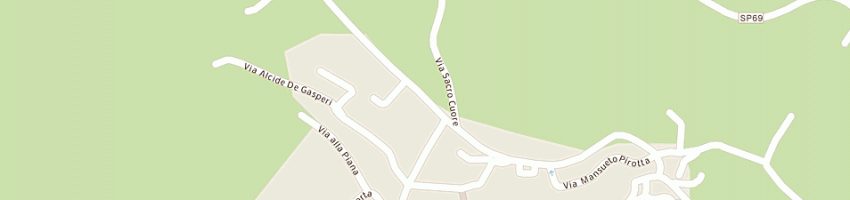 Mappa della impresa hotel la villa ciardi a BARZAGO