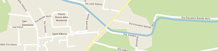 Mappa della impresa vimer tende sas a MONZA