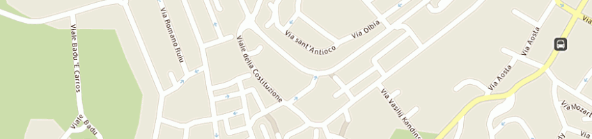 Mappa della impresa prisma cosmetics center a NUORO