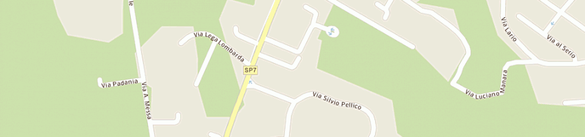 Mappa della impresa vigano' arredamenti snc di vigano' antonio e c a LESMO