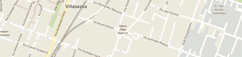 Mappa della impresa fumagalli isabella a VILLASANTA