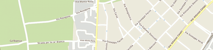 Mappa della impresa breda erminio a ARCORE