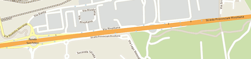 Mappa della impresa iniziative servizi informatici direzione europa spa a PIOLTELLO