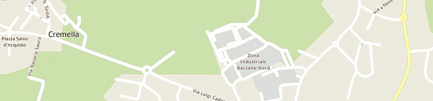 Mappa della impresa flli ranzani snc di ranzani mauro e c snc a BARZANO 