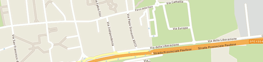 Mappa della impresa elsicar srl a PESCHIERA BORROMEO