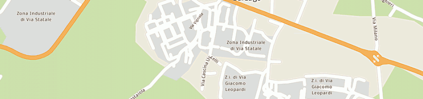 Mappa della impresa galbusera alfonso e c snc a BARZAGO