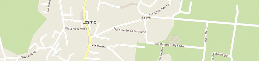 Mappa della impresa promec engineering di colombo ruggero a LESMO