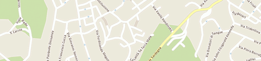 Mappa della impresa zanda angelo diego a NUORO