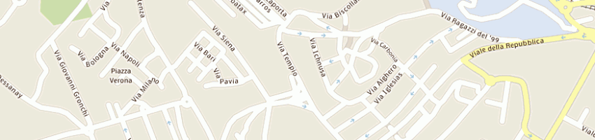 Mappa della impresa branciforte sergio a NUORO