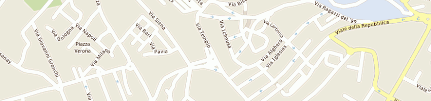 Mappa della impresa il tempio degli artisti di sereno roberto a NUORO